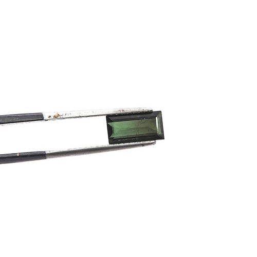 11x6 mm grüner Turmalin Edelstein, loser Turmalin Edelstein, Heilturmalin - Bild 6 von 9