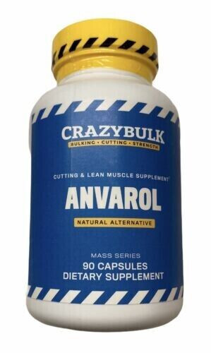 CrazyBulk ANVAROL for Cutting & Lean Muscle Supplement - 90 Capsules - Picture 2 of 3