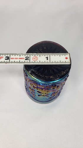 Vintage Imperial Carnival Glass Tumbler - Windmill Themed - Picture 7 of 10