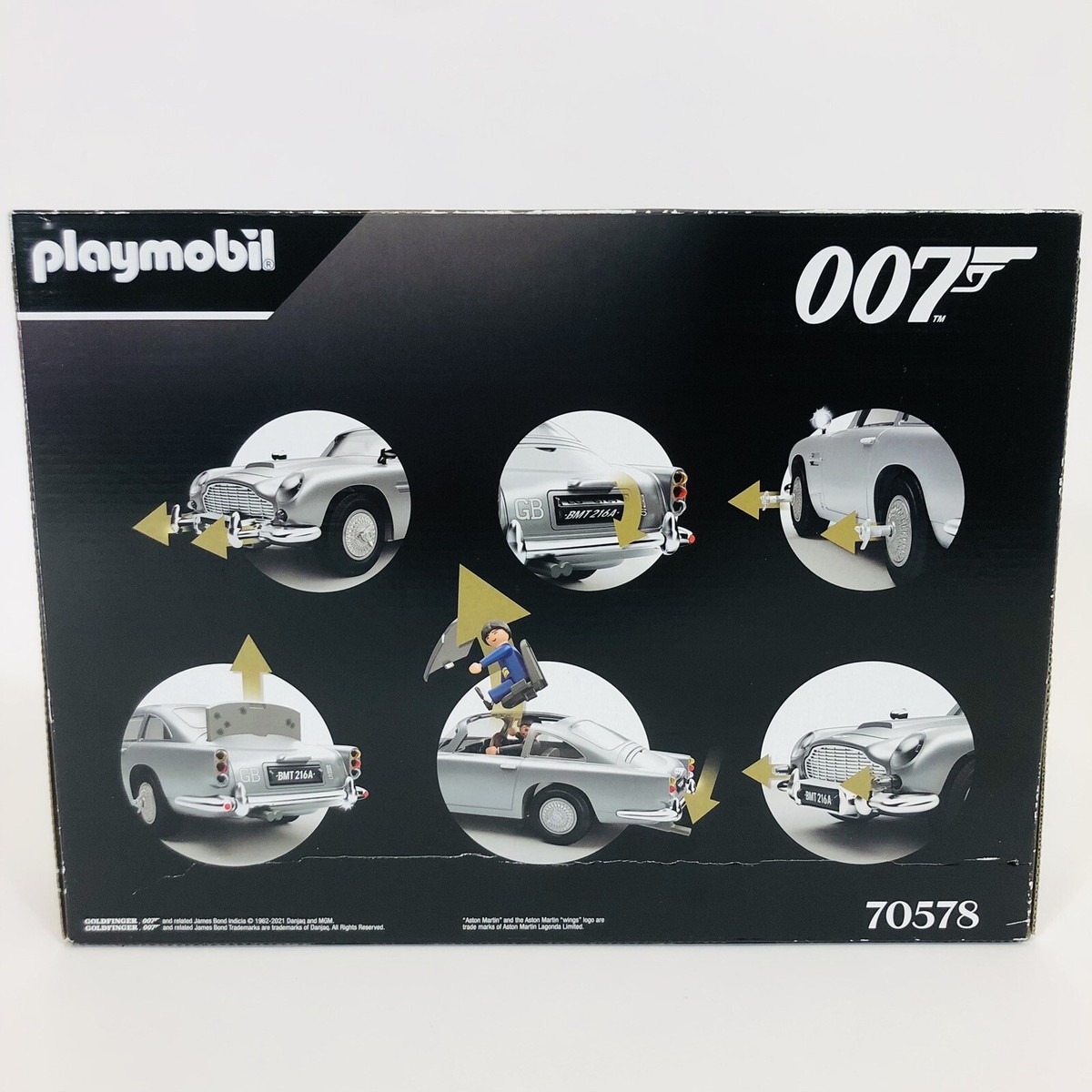 PLAYMOBIL #70578 James Bond Aston Martin DB5 - Goldfinger