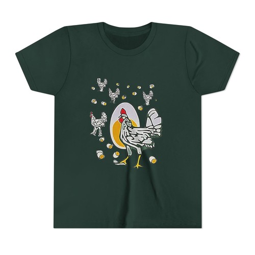 Funny Chicken Roseanne TV Show T-Shirt for Kids - Picture 18 of 41