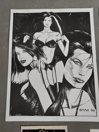 1994 NightCry Art Set Signed COA Seriagraph Prints Joseph Monks Wood Backing - Picture 3 of 23