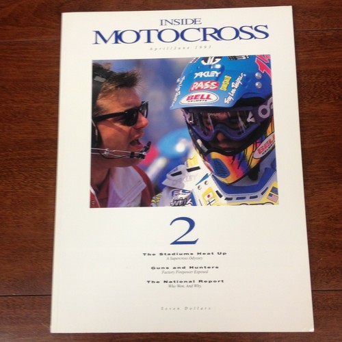 Inside Motocross Action 1993 Vol 1 No 2 YZ KX RM CR de colección Jeremy Mcgrath Axo  - Imagen 1 de 12