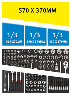 SONIC 600432 Insert with tools for trolley OE REPLACEMENT collections
