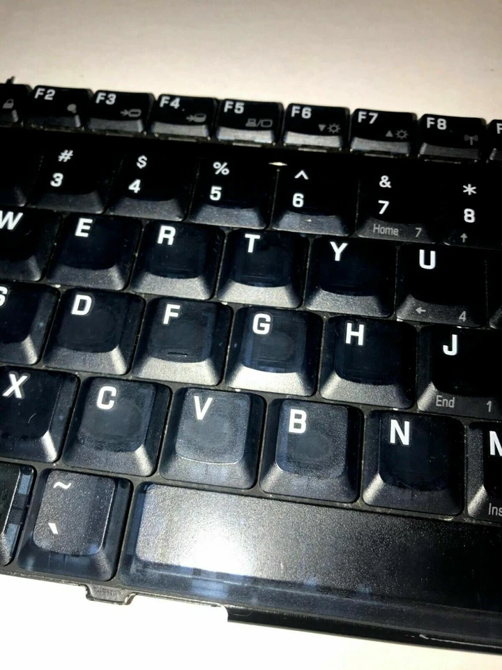 Toshiba 1900 1135 A35 2455 1955 Satellite BLUE TRANSPARENT KEYBOARD - Image 3 of 3