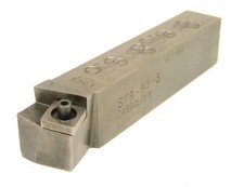 USED CARBOLOY SFR 85-5 TURNING TOOL HOLDER SNMG 543 (1" x 1.25" Shank) 
