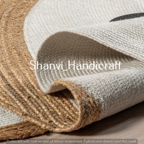 Animal shape Hand Braided Rug Jute 100%woolen rug for best home decor kids Rugs - Picture 5 of 8