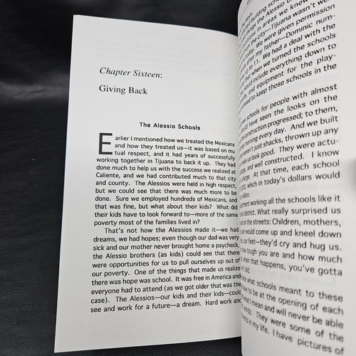 Only In America: The Story Of The Seven Alessio Brothers 1st Edition Signed - Picture 15 of 19
