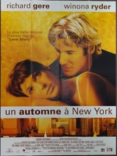 Autumn in New York 2000 original French film poster Grande 120x180cm 47x63in