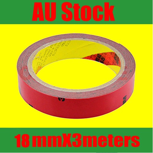 For 3M Double Face Sided Tape 6mmX3Meters for body side moldings claddings trim - Bild 3 von 3