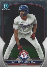 2023 Bowman Draft - Chrome #BDC-100 Anthony Gutierrez (RC)