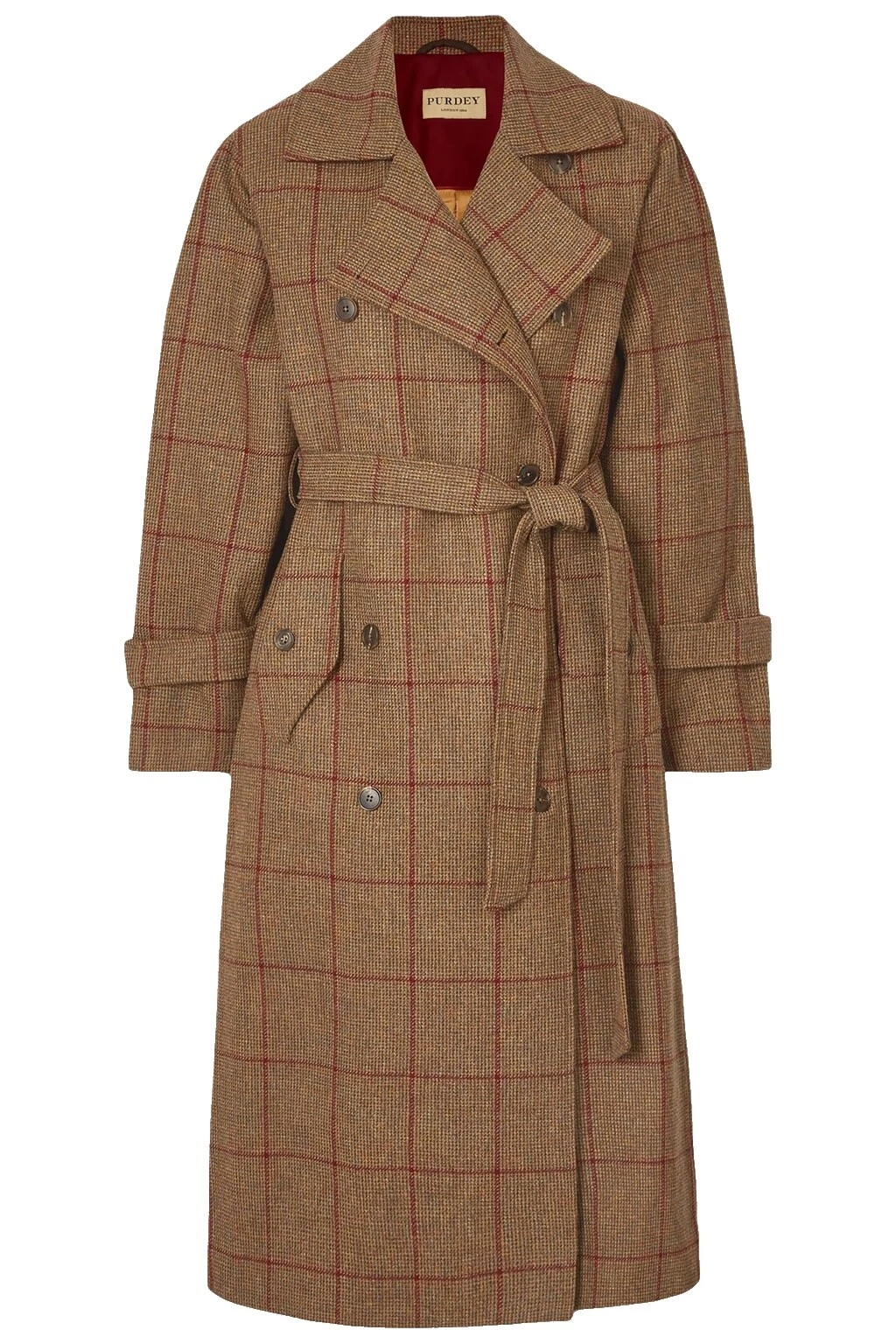 Checked Trench Coats Coats, Jackets & Vests for Women