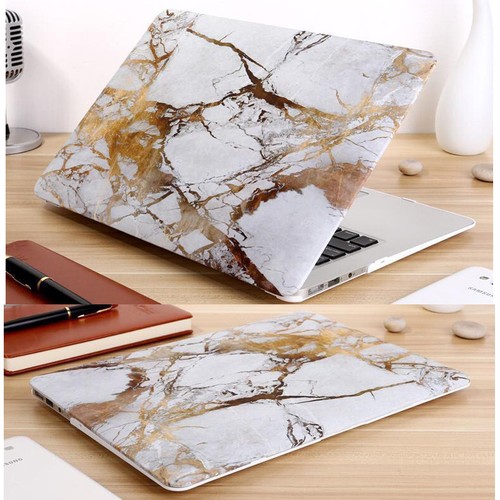 Matte Marble Hard Case Cover Shell for Macbook Air 13 A1466 / A2337 A2179 A1932 - 第 5/23 張圖片
