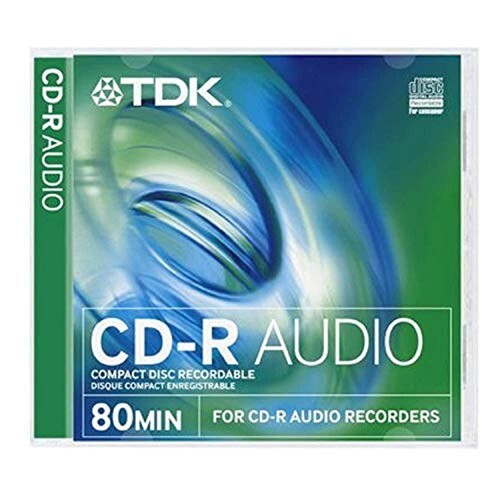 10 X TDK CD-R Audio 80 min Blank CD-R Audio Digital Neuf New Neu Nuovo - Afbeelding 1 van 2