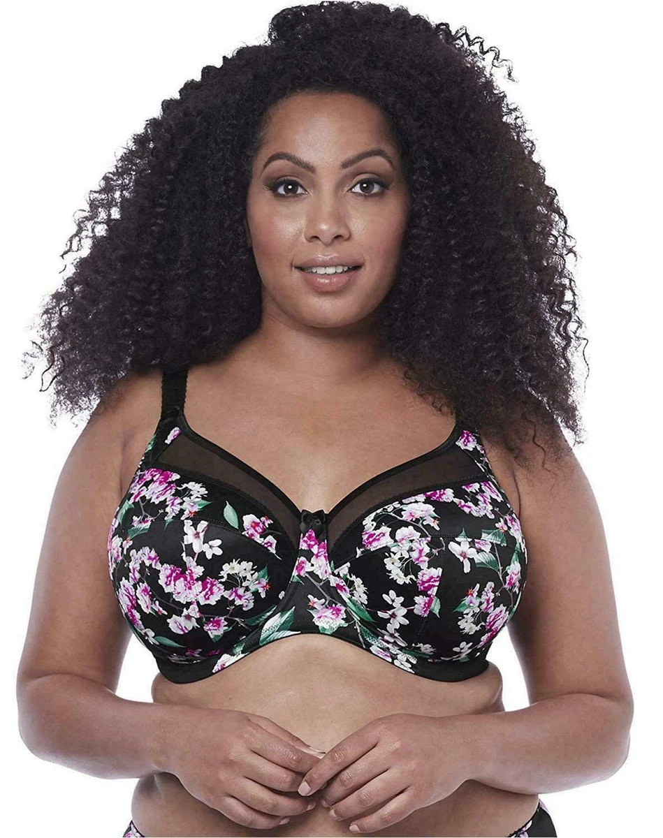 Goddess 36DDD Kayla Signature Print Cherry Blossom Underwire Bra Style 6162  NWT