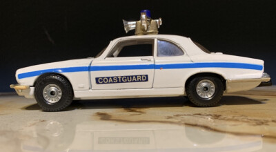 ミニカー corgi police jaguar xj12c coast guard Vintage Original Corgi 414 Jaguar XJ12C Coast Guard Car