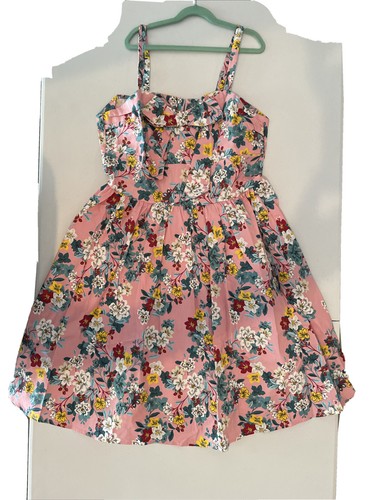 LaceLady Women's Boatneck Vintage Sleeveless Tea Dress Pleated Swing Party Sz XL - Picture 5 of 5