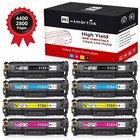 8PK CF380X CF381A CF382A CF383A Toner 312X do HP Laserjet Pro MFP M476dn M476nw