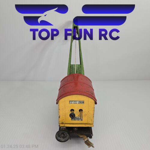 COCHE GRÚA GRANDE LIONEL 2810 de preguerra - Imagen 2 de 6