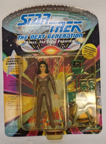 Star Trek Figures - Space Talk Warp Factor First Contact - Fair Condition - Picture 4 of 11