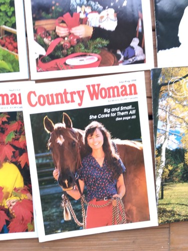 Vintage Konvolut sechs Landfrau 1998 Zeitschriften Deko Sammelalbum Basteln Anzeigen - Bild 6 von 14