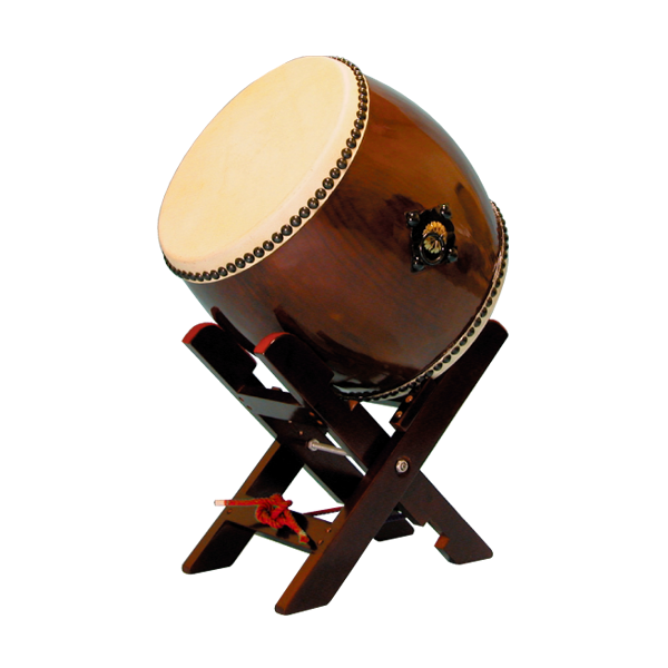 GENUINE Japanese drum TAIKO (Long torso no ear) 1.2 feet
