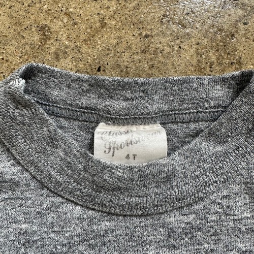 Vintage Toddler University of Connecticut Gray and Blue Single Stitch T-Shirt - Picture 5 of 6