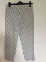 Ladies Toast Freya Cropped Trousers Size 8 Off White/frost Grey Ladies Toast Freya Cropped Trousers Size 8 Off White/frost Grey