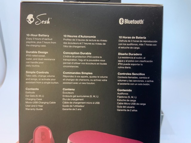 Skullcandy Sesh True Wireless Earbuds Moab Red For Sale Online Ebay