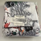 1  Snowman Winterland Christmas Tablecloth Oblong ✔️