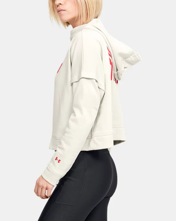 Women's project rock terry hoodie sale