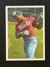 Bo Jackson 2022 Topps Heritage Minor League Throwback 1953 Memphis Chicks