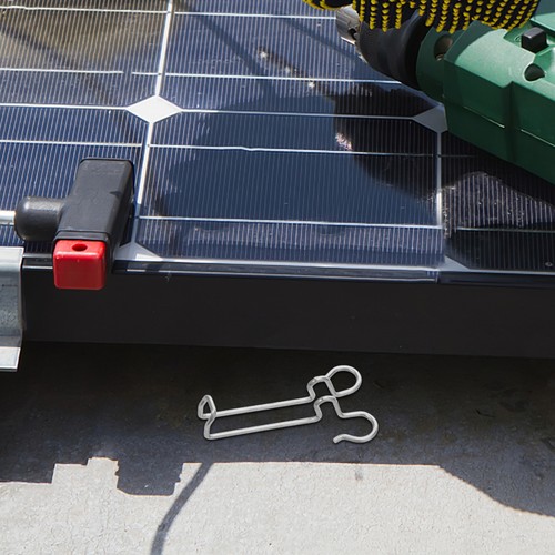 10 Stück Solarpanel Haken: Edelstahl Photovoltaik Kabelhaken für Solar - Bild 12 von 12