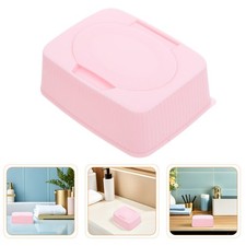 3 Pcs Baby Wipes Container Dispenser Travel Plastic Compact Case for Purse