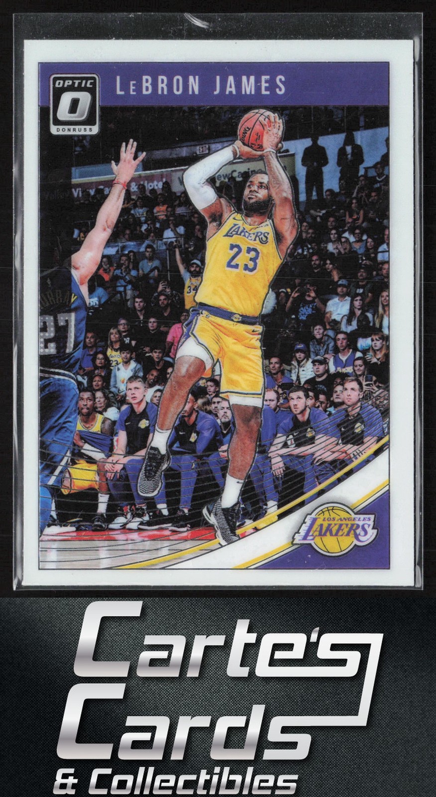LeBron James 2018-19 Panini Donruss Optic #94 Los Angeles Lakers