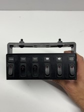 Whelen PCC6W 6 Switch Box Control Center 01-0686864-00 Lightbar Strobes Rockers