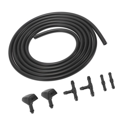 #ad 7PCS Windshield Washer Nozzle Kit – Includes 2 Nozzles 2M Washer Hose amp; 4 $18.58