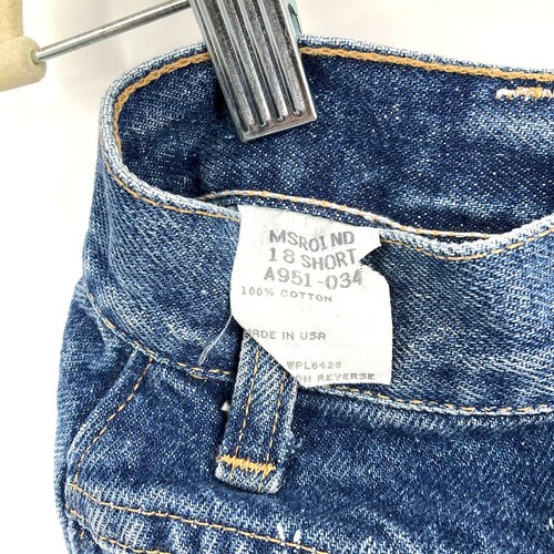 Pantalones de mezclilla Wrangler vintage para mujer mamá azules para mujer talla 18 cortos - Imagen 3 de 6