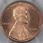 1990-D Lincoln Memorial Cent — photo from another recent sale
