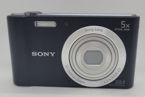 SONY Cyber-Shot DSC-W800 20.1 MP 5x Optical Zoom Digital Camera Black, Excellent - Picture 3 of 7