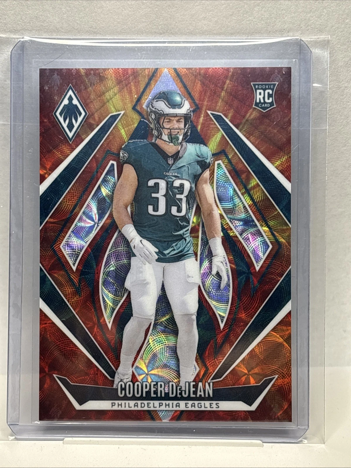 2024 Panini Phoenix - Rookies Cooper DeJean #171 Fire Burst /350 (RC)