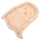  Halloween Ghost Shaped Serving Tray For Snacks Candy Halloween Food Plate Ghost
