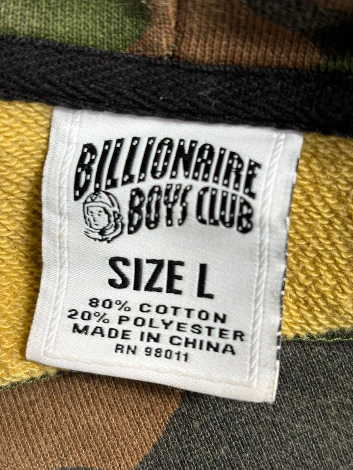 Sudadera con Capucha Billionaire Boys Club Para Hombres Grande Camuflada Pullover Gráfico Rocket Astronaut Foto 3 de 4