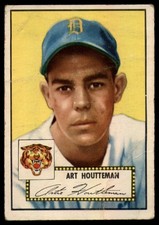 1952 Topps #238 Art Houtteman G/VG Tigers             ID:53885