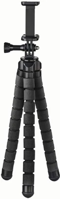 Hama Stativ Flex für Smartphone und GoPro Schwarz 26 cm - Bild 1 von 3