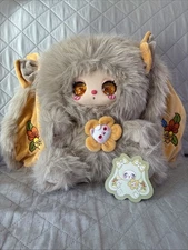 Liila 600% V2 Tea Time With My Girl Campsis Rong Er Plush Bunny Liquid Eyes