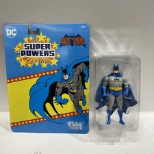 McFarlane Toys DC Super Powers Batman Blue and Gray, Detached From Card