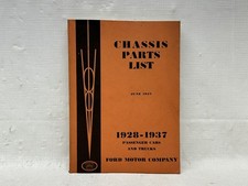 1928-1937 Ford Cars Trucks Chassis Parts List Catalog 1929 1930 1932 1934 36 1928-1937 Ford Cars Trucks Chassis Parts List Catalog 1929 1930 1932 1934 36