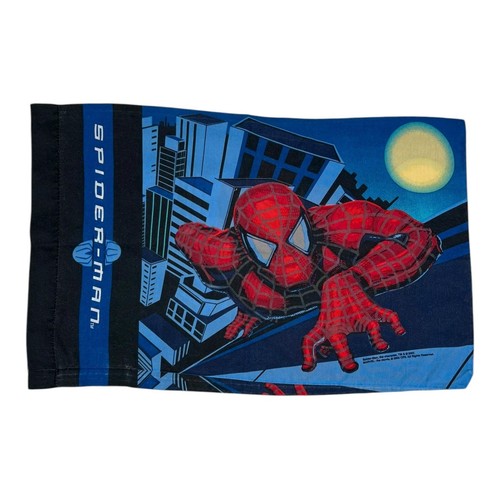 Vintage 2002 Marvel Spider-Man Kissenbezug Film Promo Y2K - Bild 3 von 8