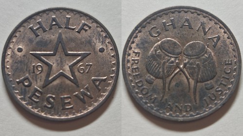 GHANA PENCE PESEWAS CEDIS 1958 - 2007 AFRIQUE - Picture 5 of 19